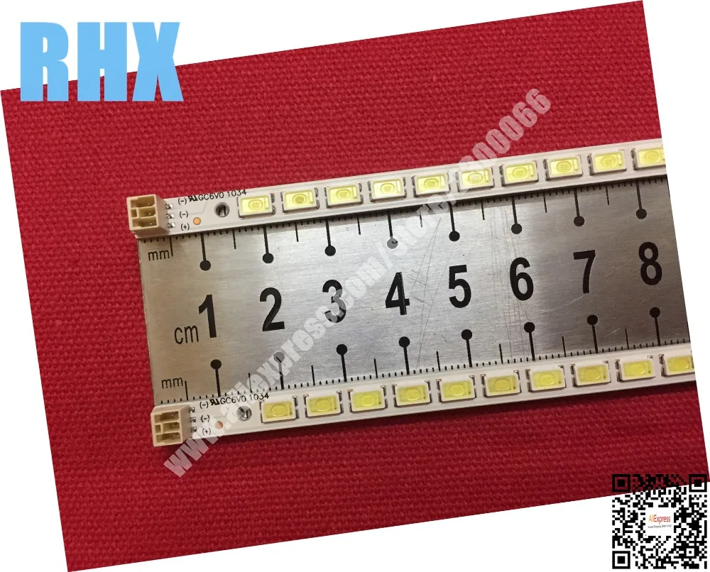 

100%NEW FOR Hisense LED40K11PG LCD TV LED backlight Article lamp LJ64-02730A KHE-A3P62NB458H 1PCS=62LED 458MM