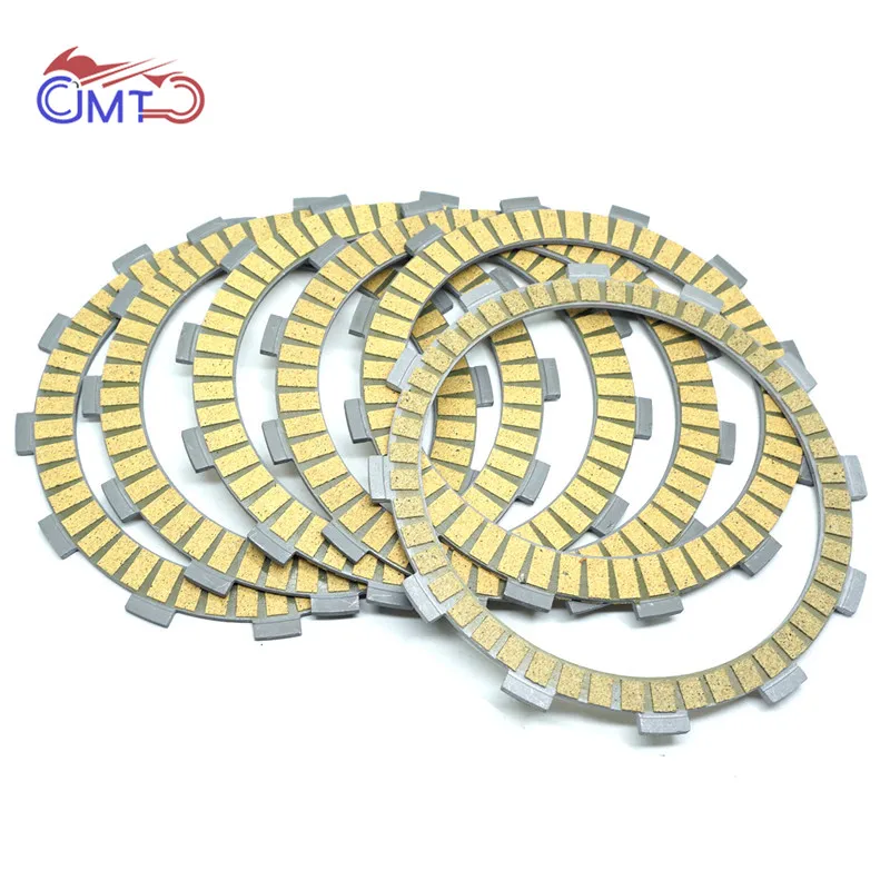 For Honda CB400SF SF V-tec 1999-2004 CBR600F 1987-1998 CBR 600 F Hurricane Fiberous Clutch Friction Disc Plate Kit 6P CB 400