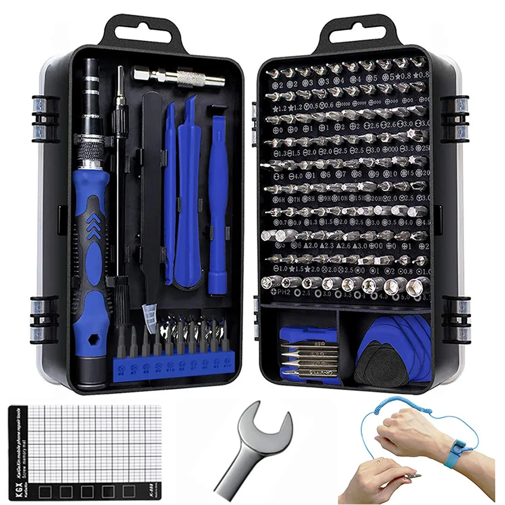 Precision Screwdriver Set - 140-In-1 Small Screwdriver Bit Set for DIY Electronic Repairs - Computer- Micro PC, Laptop, iPhone