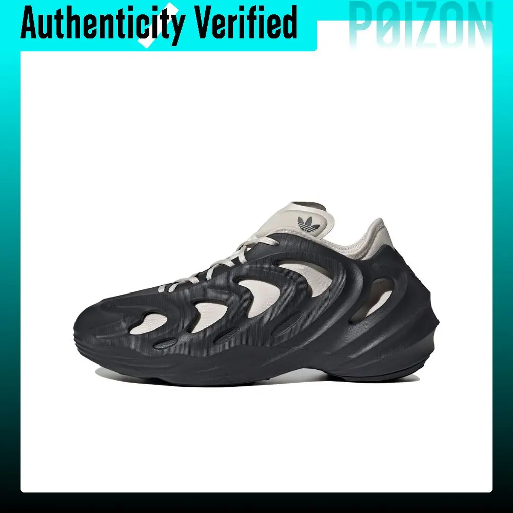 Adidas Originals AdiFOM Q Legend Ink Aluminum Textile, EVA Comfortable Cushioning Slip Resistant Abrasion Resistant HQ4324