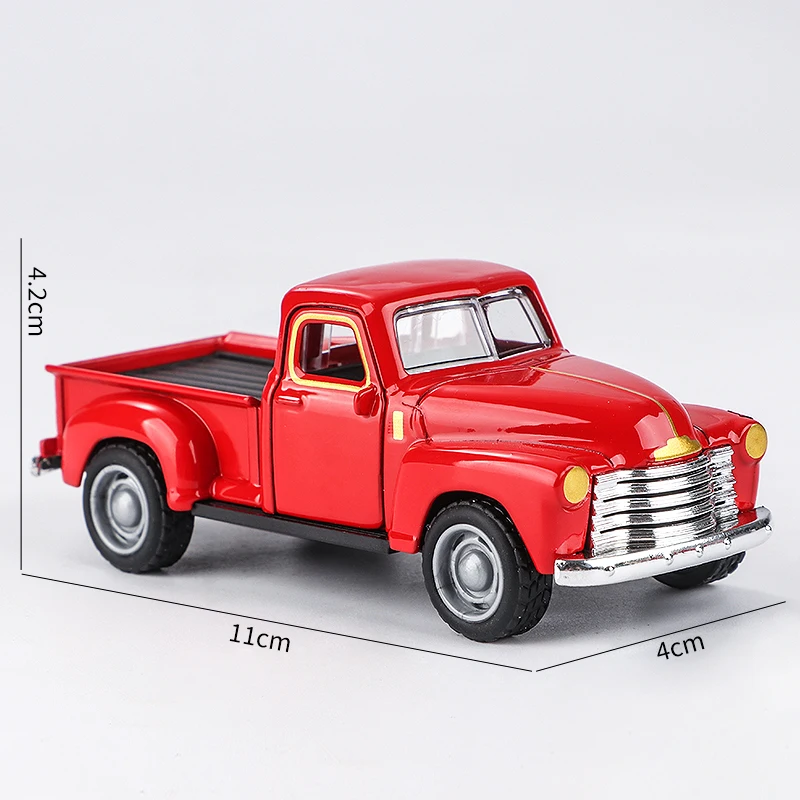 Miniatur-LKW-Spielzeug aus Metall im Maßstab 1:43 für Kinder - Weihnachts- und Neujahrsgeschenk, Heim- und Bürodekoration, Sammlerstück Fahrzeugmodell – Detail 6