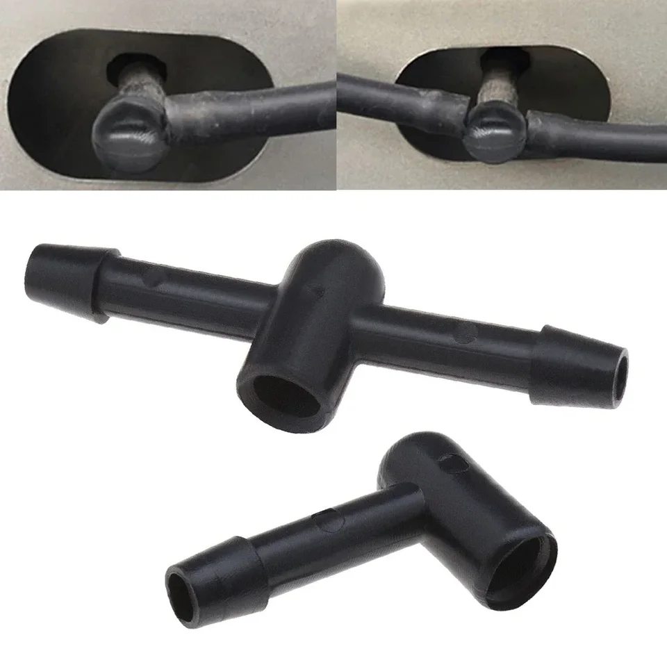 X AUTOHAUX 2pcs Buse Lave-Glace Pour Ford Focus Mondeo C-Max - Jet Pulvérisateur Essuie-Glace BM51-17666-AB