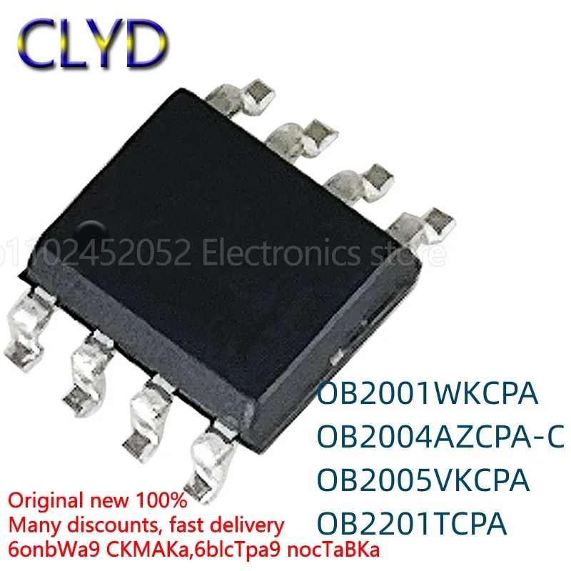1PCS/LOT New and Original  OB2001WCP/WKCPA 2004AZCPA-C 2005VCP/VKCPA 2201TCP/TCPA SOP-8