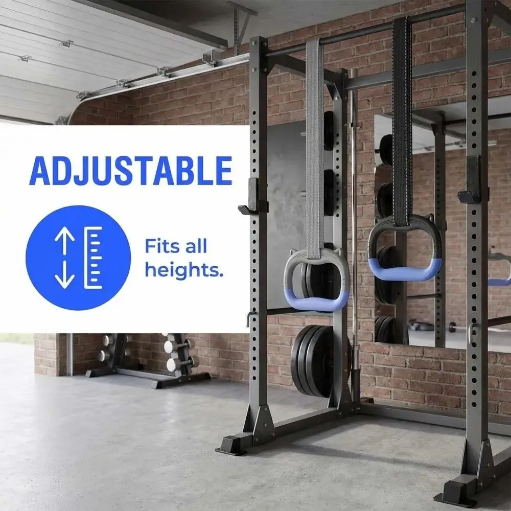 New Non-Slip Gymnastics Rings Pull-Up Hammock Multi-Function Pull-Up Gym Rings Durable Adjustable Hanging Straps Fitness