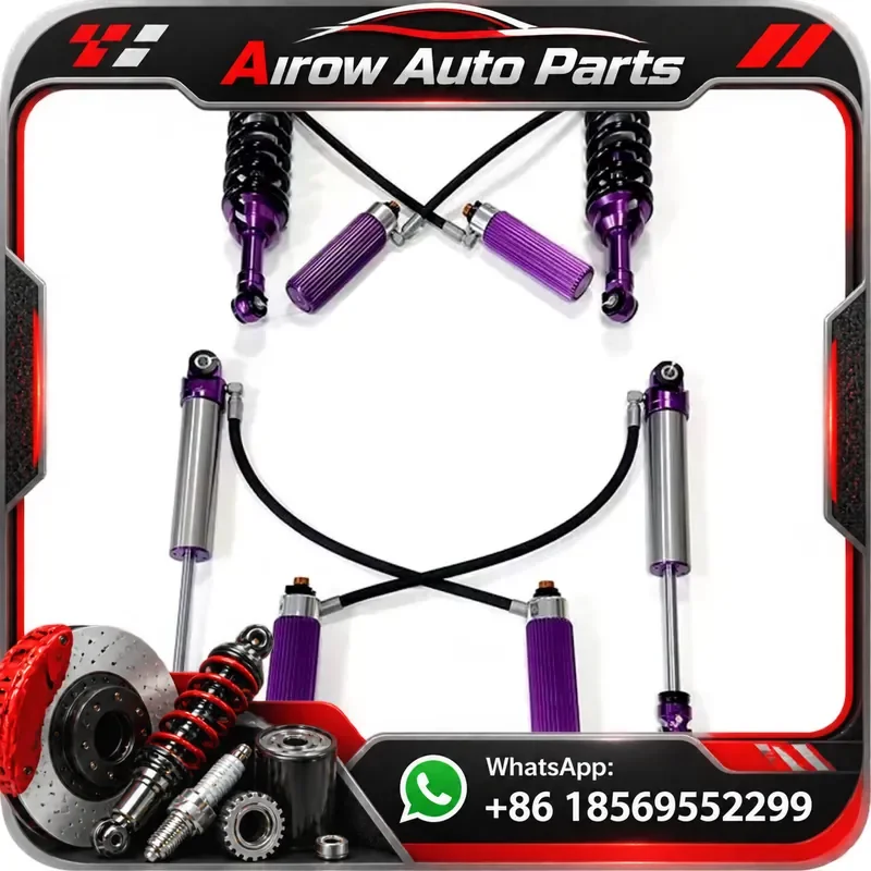 3 Way Adjustable Nitrogen Shock Absorber for D Max 2018 2022 4x4 Road Universal Fitment Off Road Suspension Parts
