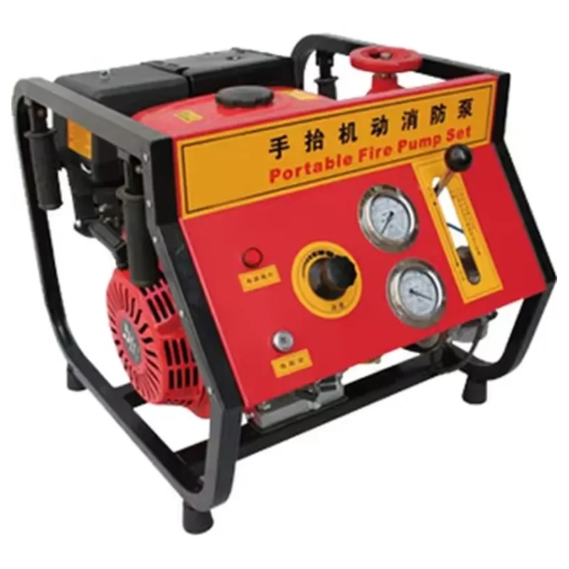 Supplier Sale Cheap Diesel Engine Portable Fire Fighting Pump with Stainless Steel High Flow Rate & Fully Automatic Control
