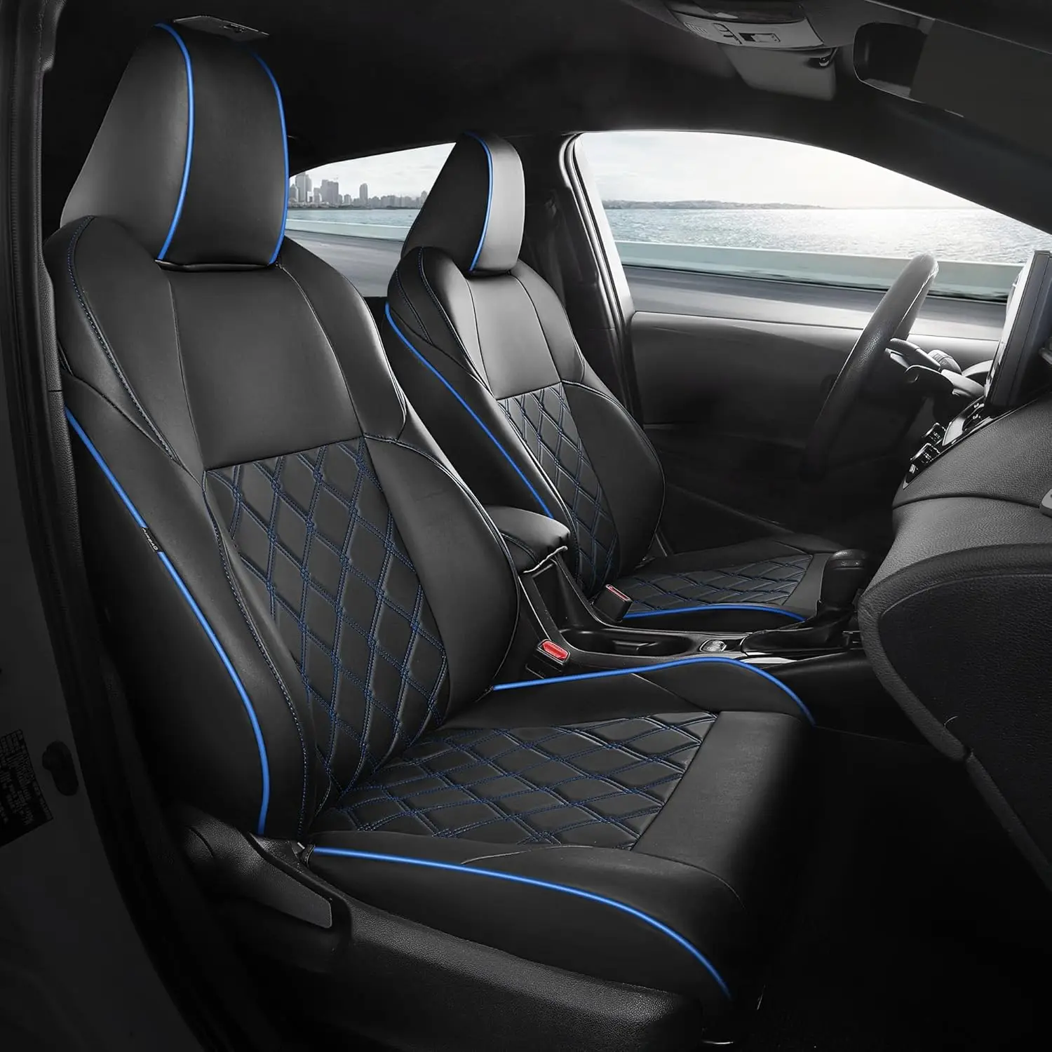 

for Toyota Corolla Seat Covers 2020-2025 SE/SE Apex Nightshade & 2023-2025 XSE & 2025 FX, Custom Car Seat Covers, Leather Car Se