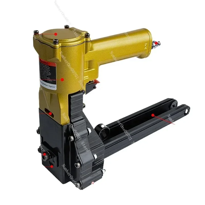 Pneumatic Sealing Machine Nail Box Baler Sealer for Packaging and Shipping