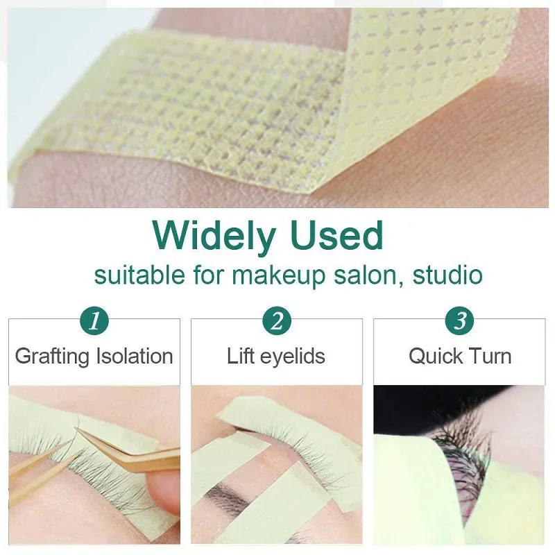 5개입 부드러운 의료용 통기성 접착 테이프 커터 인조 속눈썹 연장 테이프용