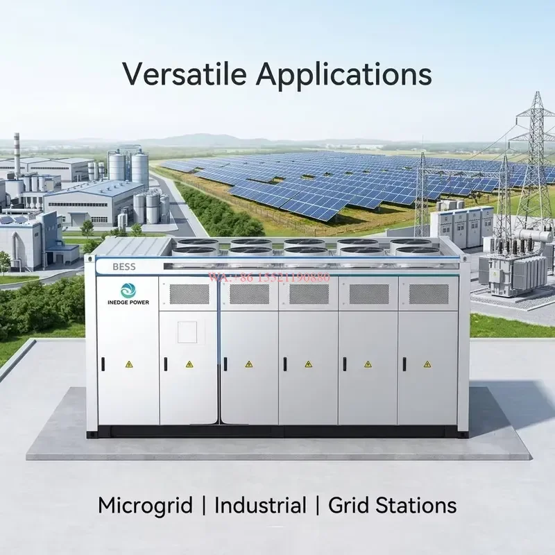 WMWMNU for Factory Safe ODM Industrial Commercial Bess High Voltage 1MW 2MWh Liquid Cooled Cabinet Renewable Energy Storage