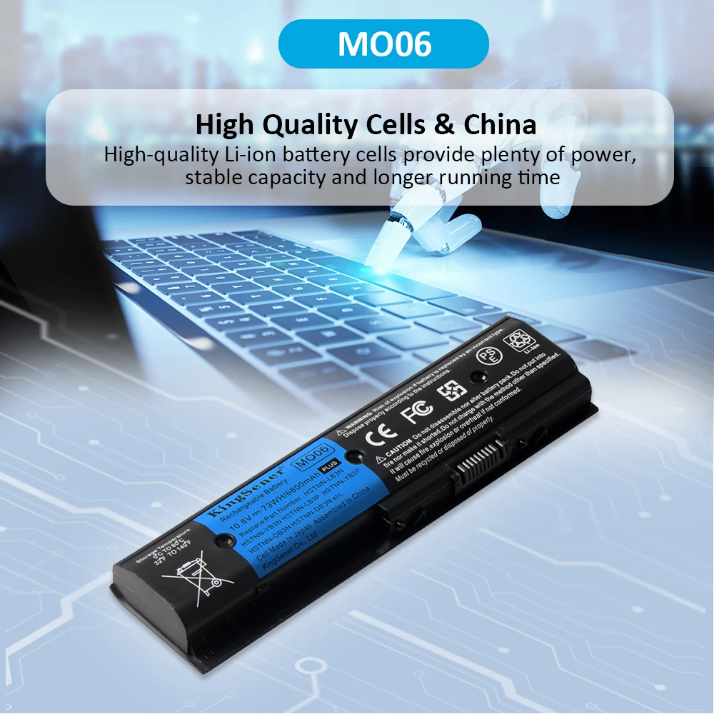 KingSener MO06 Laptop Battery for HP Pavilion DV6-7000 DV6-8000 DV7-7000 672326-421 672412-001 HSTNN-LB3P HSTNN-YB3N MO06 MO09