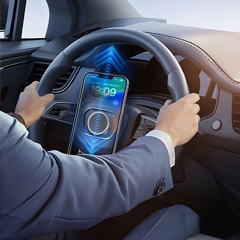 Without Gravity Magnetic Car Phone Holder Mount Universal Mobile Phone Magnet Stand In Car Bracket For All Phones