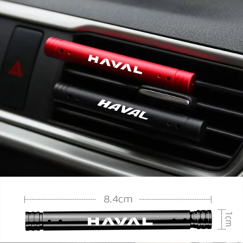 Car air outlet metal hanging aromatherapy accessories For Haval Jolion H6 GT 2020 2021 2022 2023 H9 H7 H4 H8 F5 H2S M6 F7X