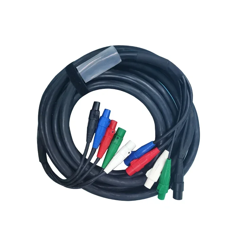 35mm2 3 Phase Power Electrical Cable with 400A Camlocks