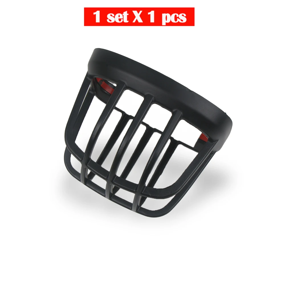 Motorcycle Matt Black Headlight Turn Signal Taillight Grill Cover For Honda Cross Cub 110 CC110  Cub Indicator Lamp Protector