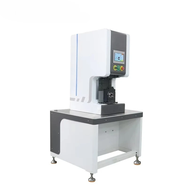 Premium EW-5390  Servo Motor 30T Electrical Hexagonal Terminal Crimping Machine Semi Automatic Wire Crimper