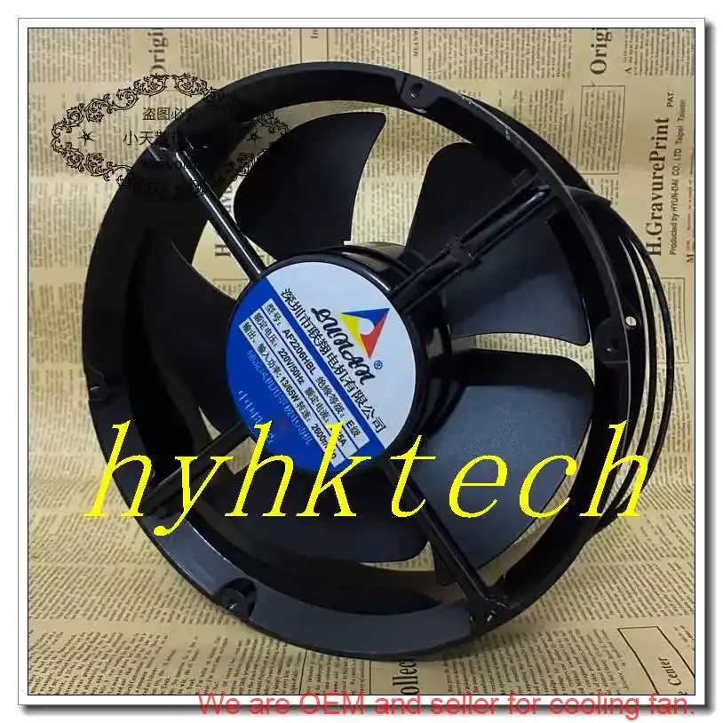 

Original AF2206HBL 220V 0.45A 22CM Circule or Square flow fan,100% tested before shipment