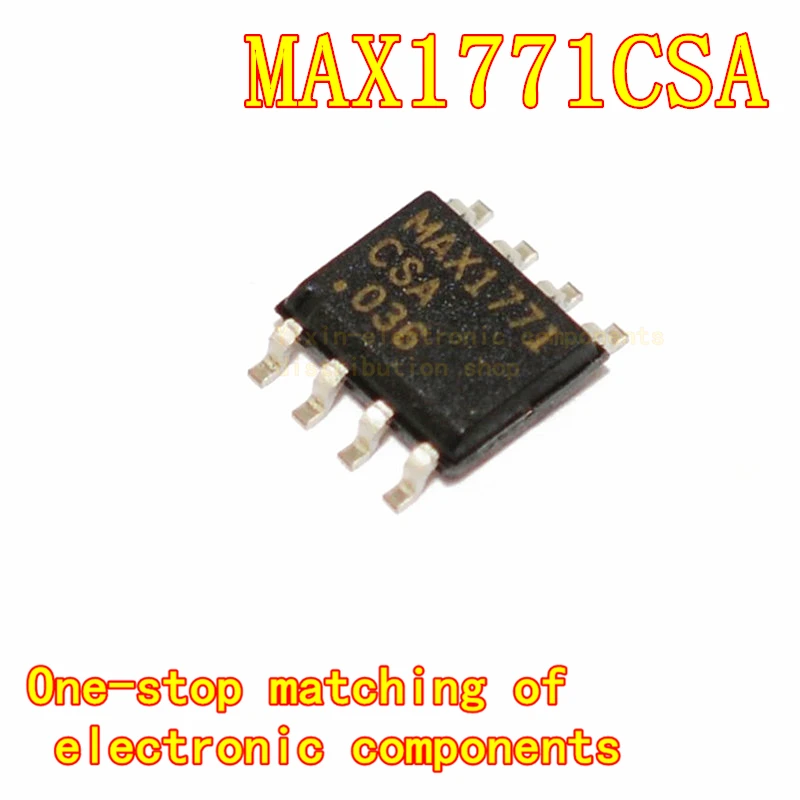 

2PCS/Pack MAX1771CSA MAX1771ESA DC switch controller, transistor driver mount sop -8