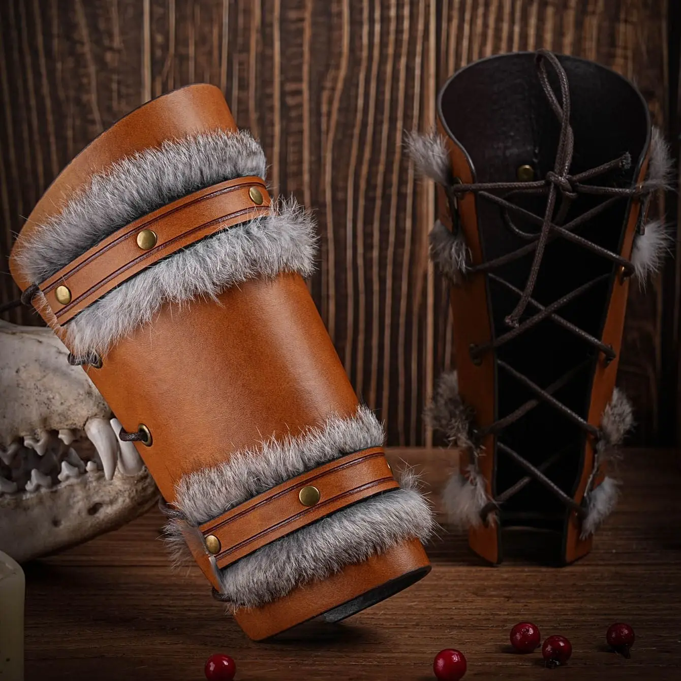 Styl wikingów szyna nadgarstka europejskiemu średniowiecznemu rycerzowi w stylu vintage parę szyna nadgarstka rekwizyty kostiumowe na scenę COSPLAY