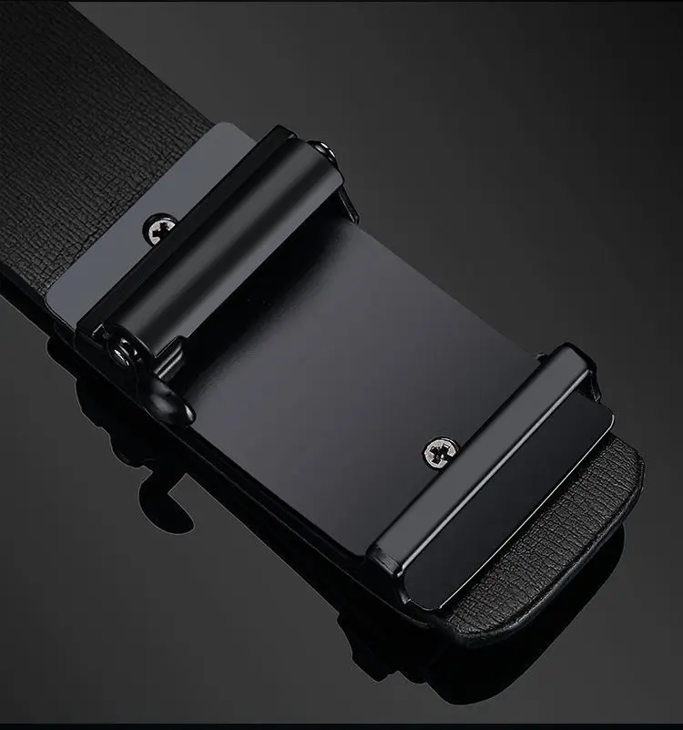 Top Quality Famous Brand Belt Men Genuine Luxury Leather Casual Belts for Men Strap Male Metal Automatic B Buckle Fashion Belt