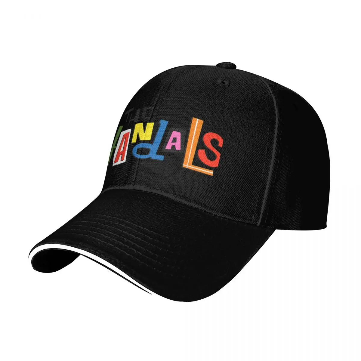 The vandals band Baseball Cap Contrast Two Tone Brim Snapback Flat Bill Strapback Dad Hat