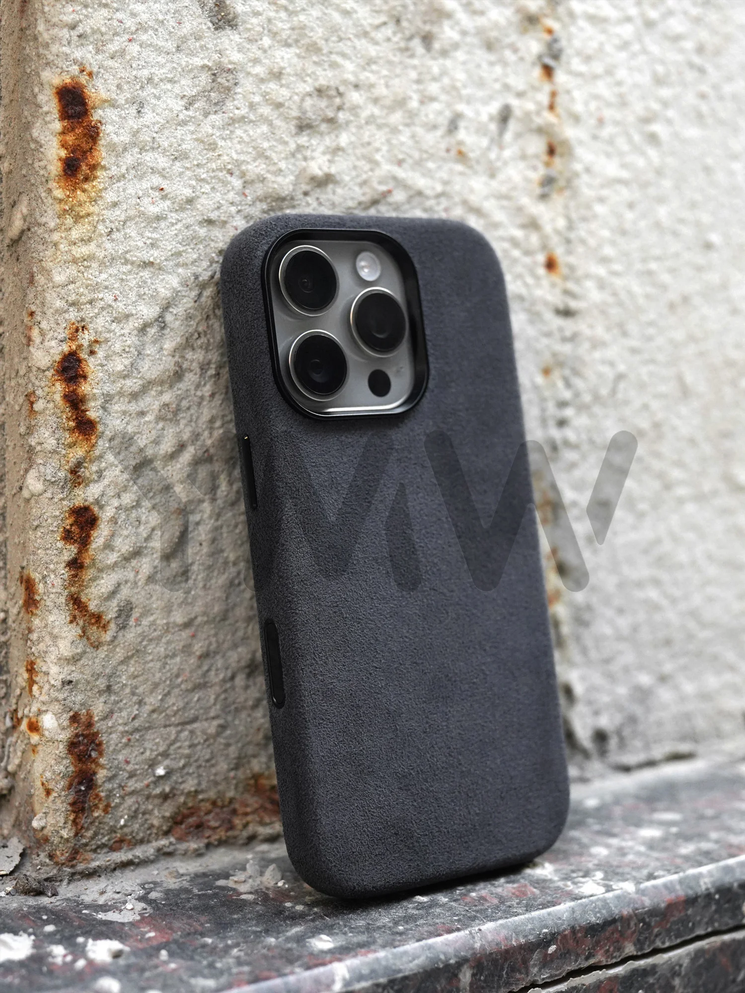 Full for Alcantara Case for iPhone 18 17 16 Pro Max 15 Compatible with MagSafe Luxury Suede Leather Supercar Phone Cases