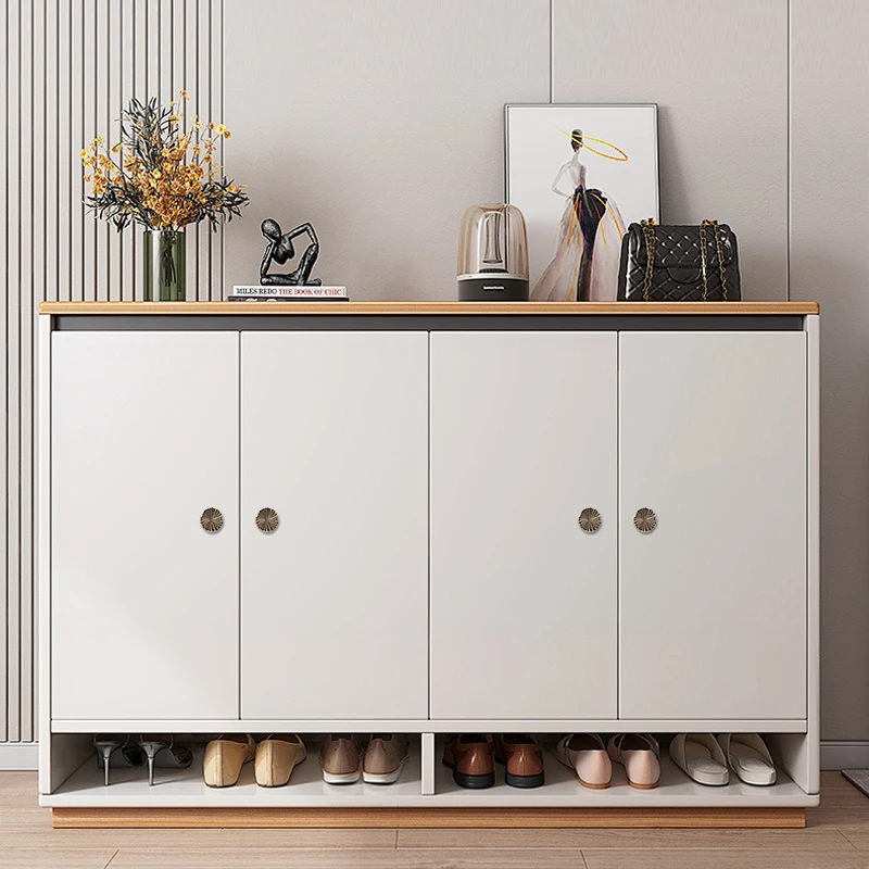 خزانة ودرج نحاسية عتيقة تسحب كوب عتيق ومقابض مسطحة لخزائن المطبخ وخزائن الحمام والخزائن وأجهزة الديكور #4