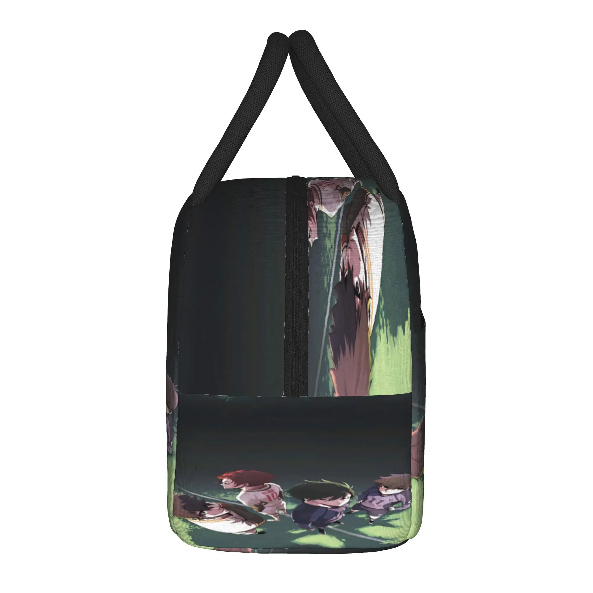 Anime Blue Locks Lunch Bag For Men  Print Lunch Box Leisure Outdoor Picnic Cooler Bag Portable Oxford Tote Food Bags