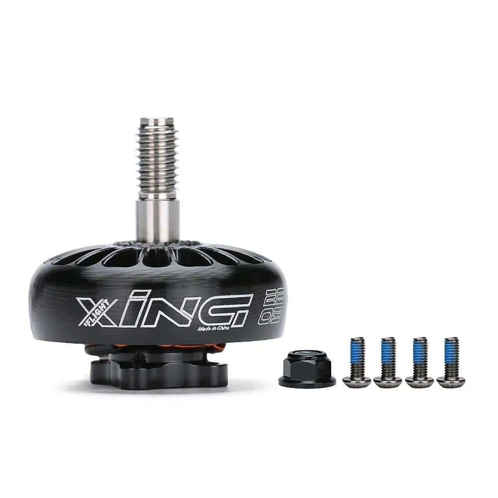 محرك IFlight XING 2205 2300KV /2450KV /3200KV 4-6S FPV NextGen أسود مع فتحة تثبيت 12*12 مللي متر/M2 لطائرة سباق RC FPV بدون طيار