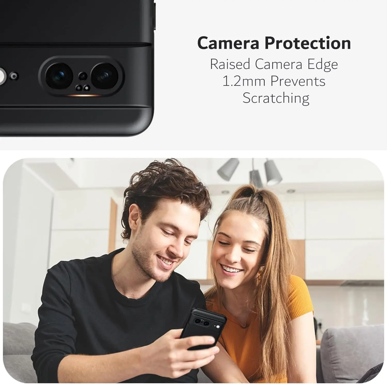 أسود غير لامع لينة تبو الغطاء الخلفي لجوجل بكسل 9 8 8a برو 7 7a 6a 6