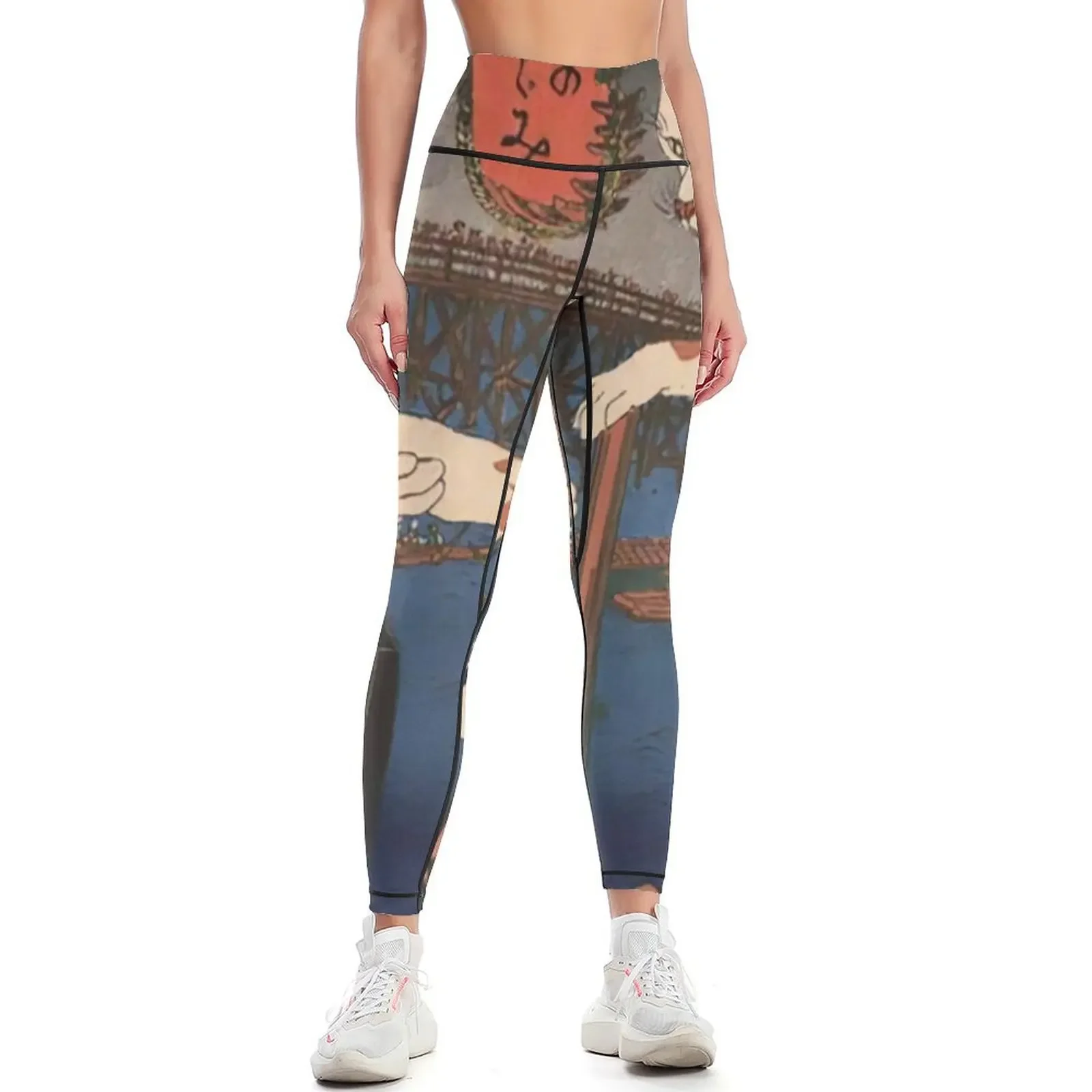Ukiyoe CatClothing Leggings exercise clothing for joggers for Women's fitness Women sports Womens Leggings