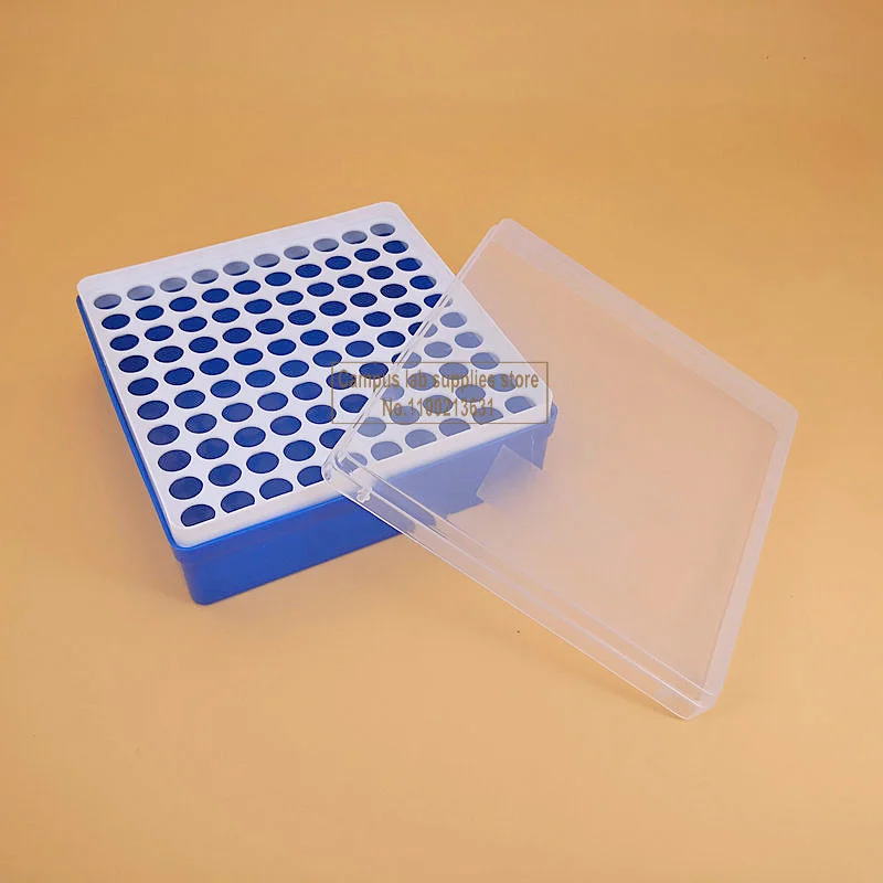 1pcs Labortory Plastic Centrifuge Tube Storage Box for 0.2ml/0.5ml/1.5ml/5ml/15ml/50ml PCR Pipe Office and School Lab Supplies