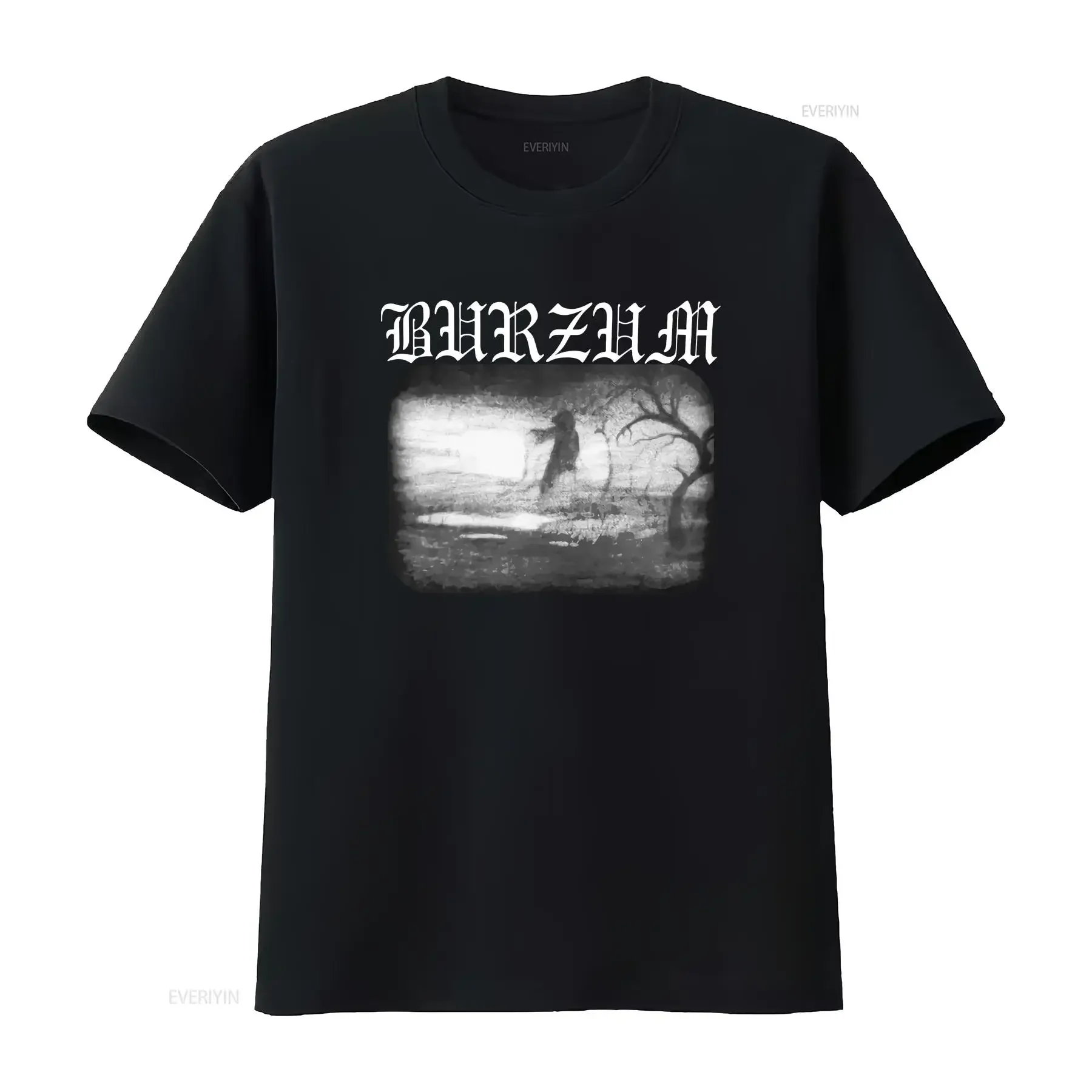

burzum aske 2013 T Shirt vintage Washed Breathable designer clothes Unisex Soft streetwear Versatile Slightly