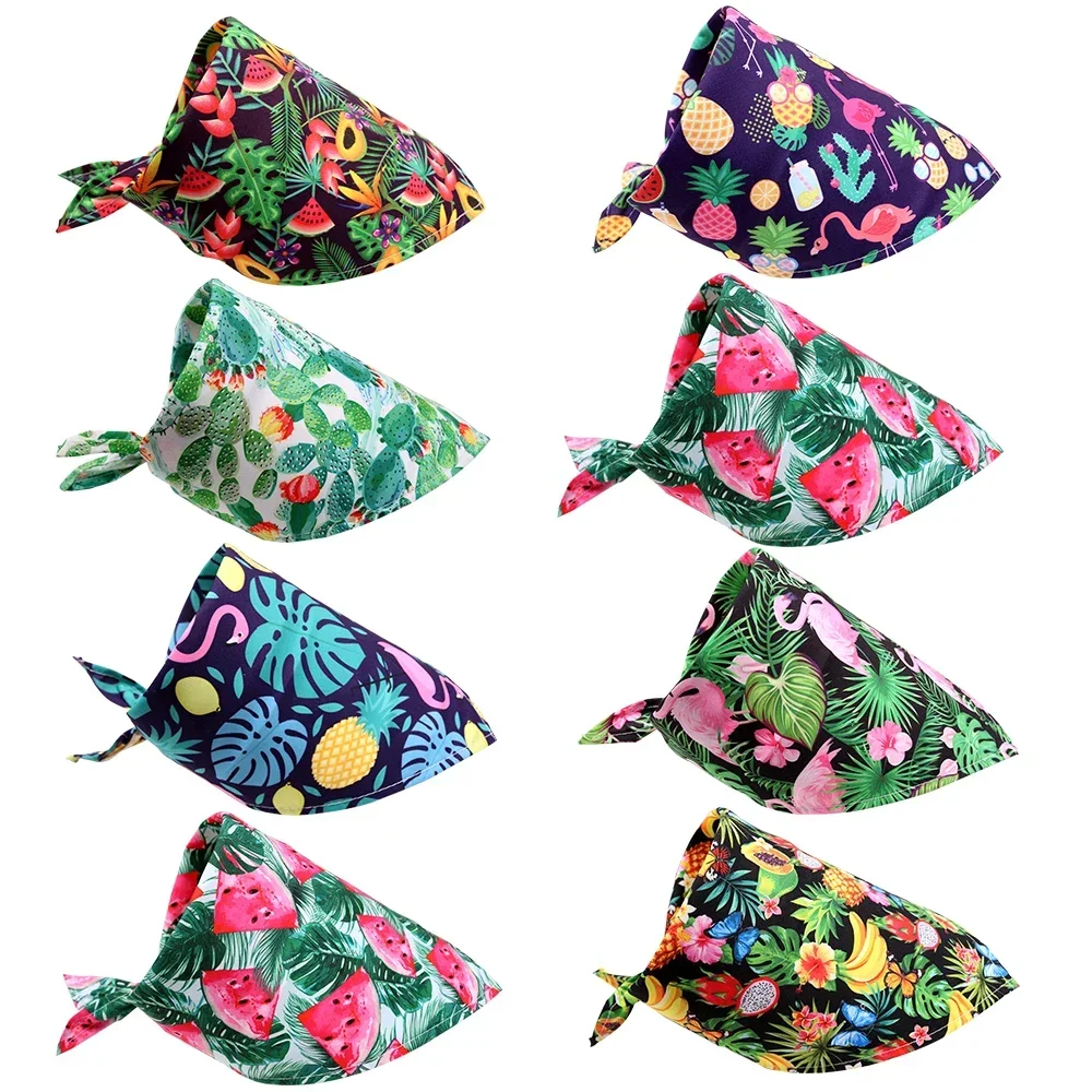 60pcs Dog Bandanas Bulk Wholesale Spring Summer Animals Supplies Dog Items Pet Supplies Pets Free Shipping Big Dog Accessories