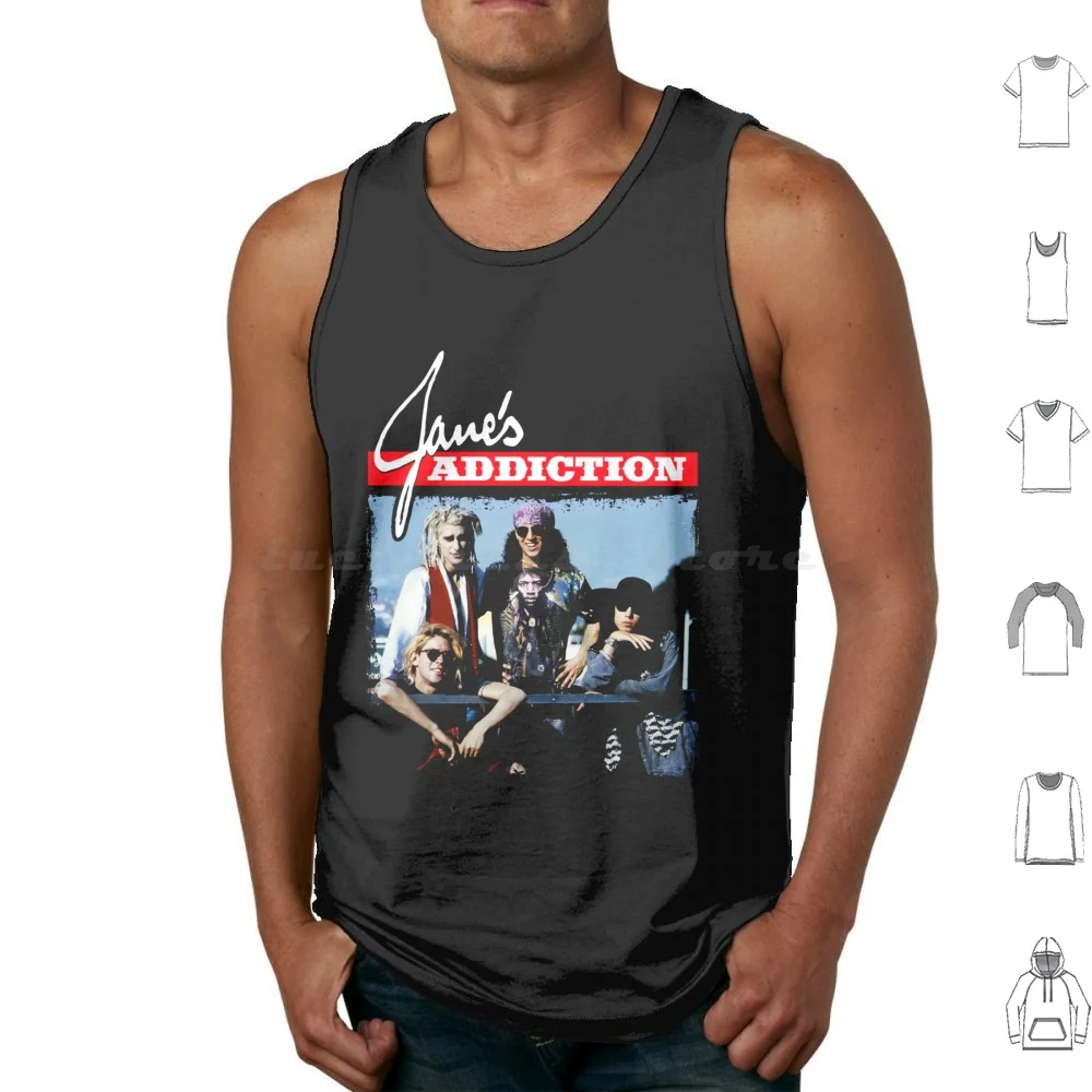 Dropping Like Flies Tank Tops Vest Sleeveless Crackerman Janes Addiction Janes Addiction Janes Addiction Sale Band