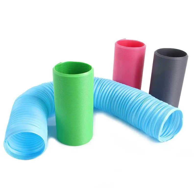 Túnel divertido para mascotas pequeñas, tubo telescópico de 100cm, suministros para hurón, tubos de canal de entrenamiento, juguetes para hámster, accesorios para hámster pequeño