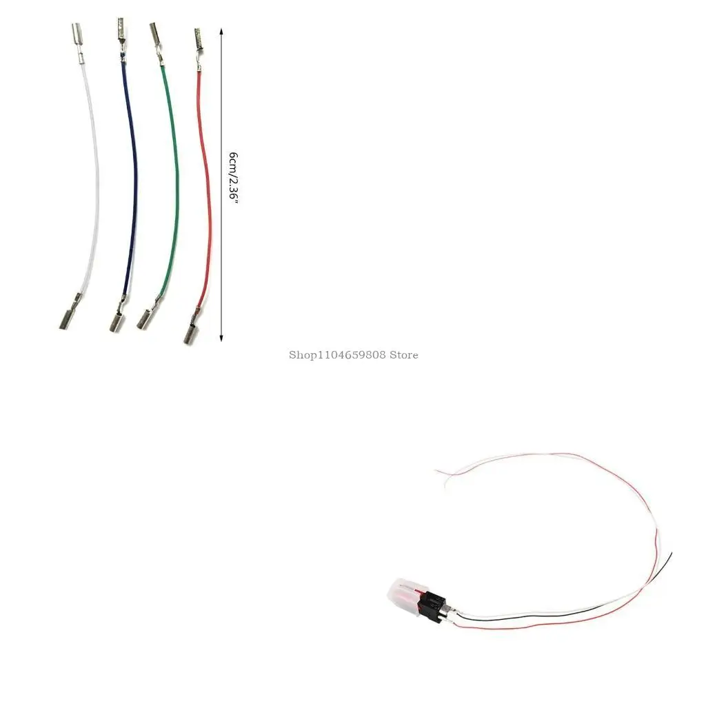 Cartridge Phono Cable Leads Header Wires for Turntable Phono Headshell Accessory