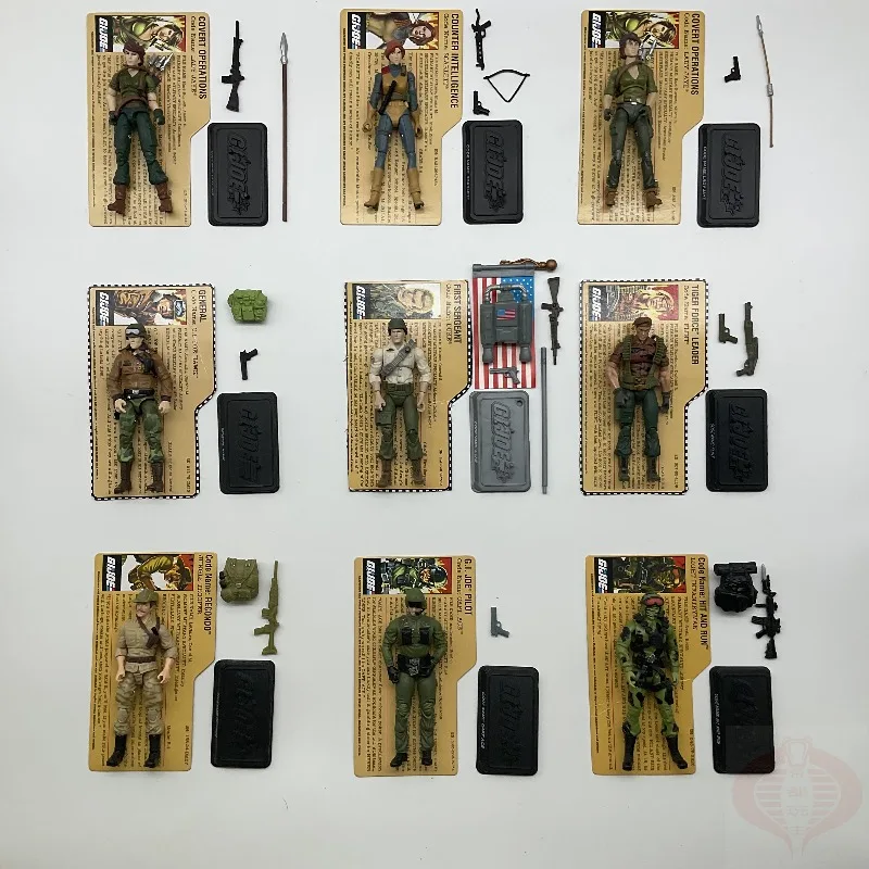 حقيقية السائبة القوات الخاصة 3.75 بوصة عمل الشكل ريكاردو PVC لعبة مجسمة جمع هدية