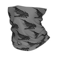 Custom H-Hondaes Neck Gaiter Women Men UV Face Shield Winter Motorcycle Rider Bandana Scarf for Cycling