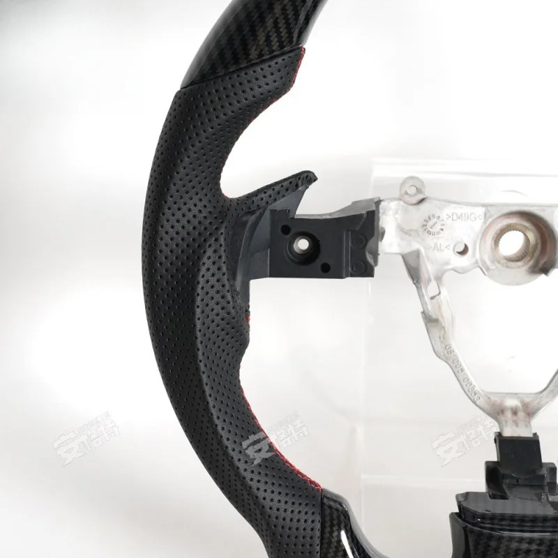 For PERODUA MYVI Myvi 1.5SE 11-17 models  modified with Malaysian peach wood steering wheel