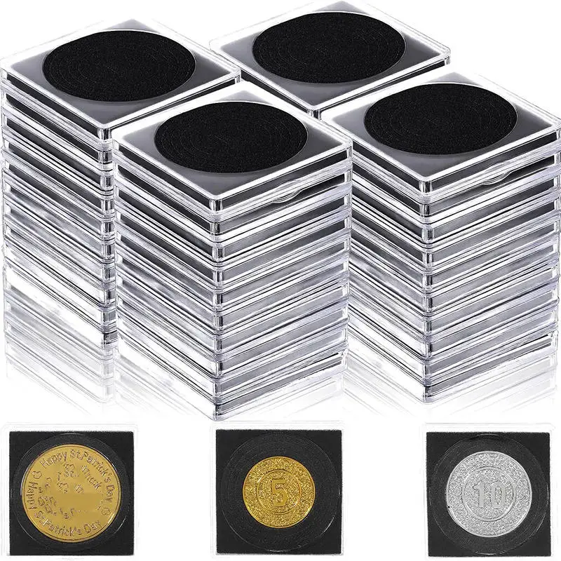 10/20Pcs Square Coi…