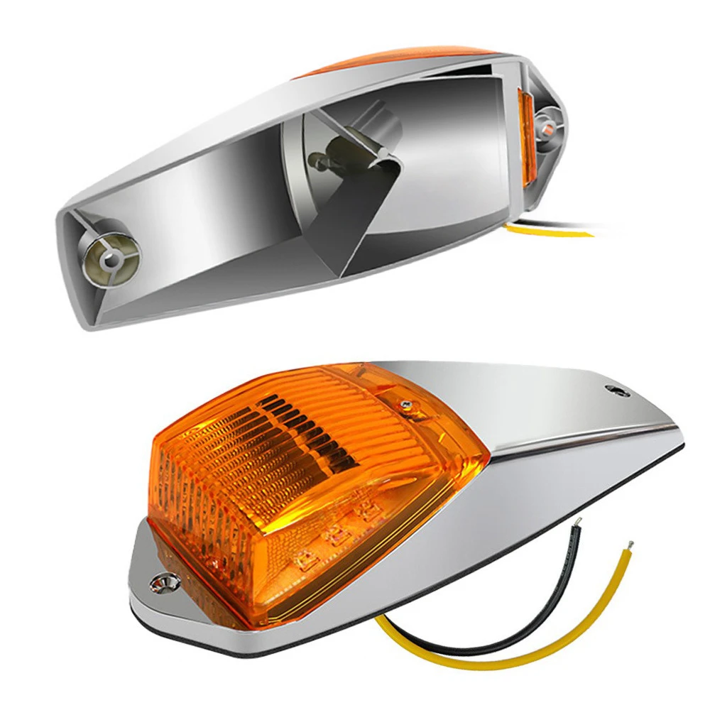 

High-Visibility 17-LED Roof Light, Amber/White Warning Lamp for Pickup Truck RV & Commercial Vehicle