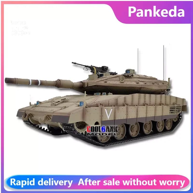 

NEW 1:16 3958 Rc Main Battle Tank Idf Merkava Mk Iv Fpv Upgrade Edition Mainboard Metal Suspension Arm Car toy boys rc military