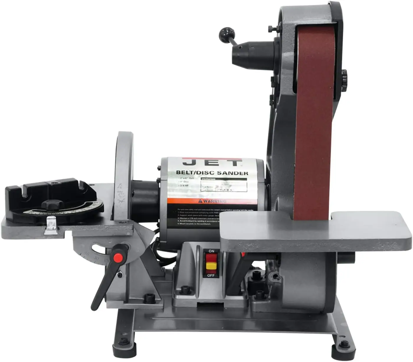 

JET 2" x 42" Belt and 8" Disc Sander, 3/4 HP, 1Ph 115V (Model J-41002)