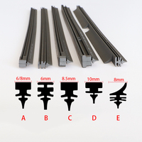 1x Wiper Blade Rubber Strip For Mazda Wipers Refill Accessories