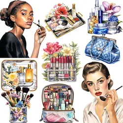 Beauty Makeup Stickers Crafts And Scrapbooking stickers kids toys book Decorative sticker DIY Stationery