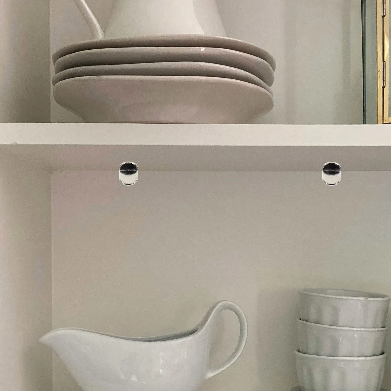 

30Pcs Cabinet Shelf Brackets Tshaped Design Versatile Use for Kitchen Wardrobe Bookshelves Small Shelf Brackets