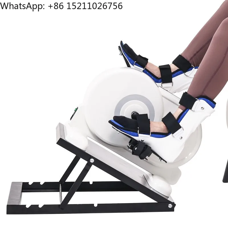 Elderly Home Hand and Foot Mini Rehabilitation Training Pedal Exerciser Physical Therapy Pedal Exercise Bike with Boots and Base