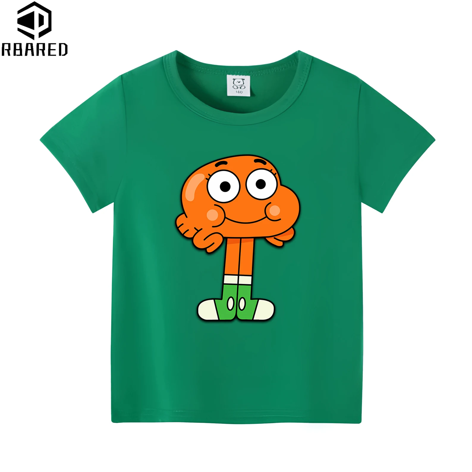 Topy niesamowity świat Gumball 100% bawełniana dziecięca topy dziecięca t-shirt Winx 2024 odzież dziecięca marki z krótkim rękawem