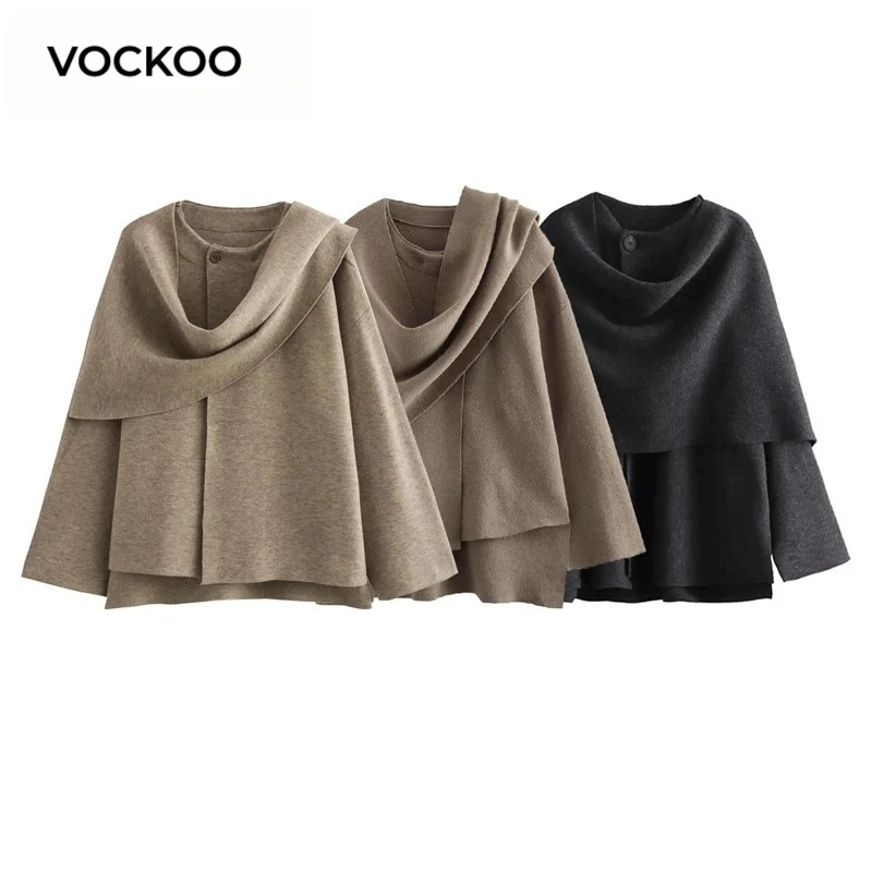 

Женские плюшевые зимние пальто MUJER с асимметричным шарфом, демисезонная куртка, парка с длинными рукавами, утепленное пальто для женщин